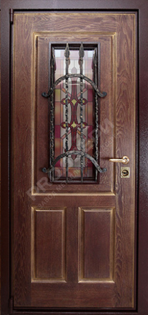 Фотография «Дверь с ковкой №20»